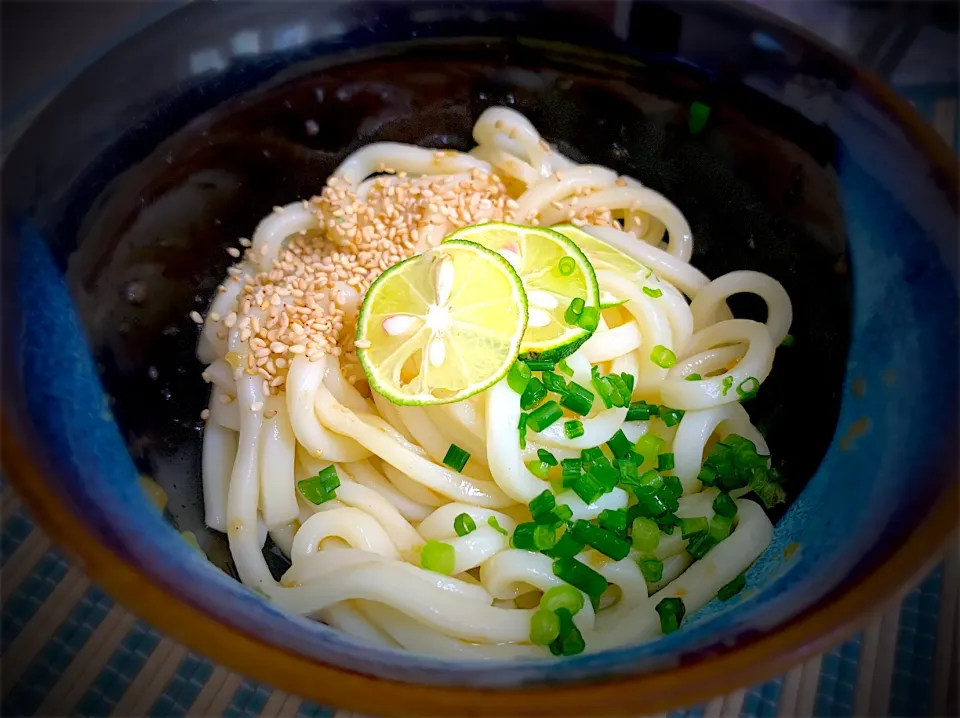 すだちおろしうどん(今日の朝食)|やまひろさん