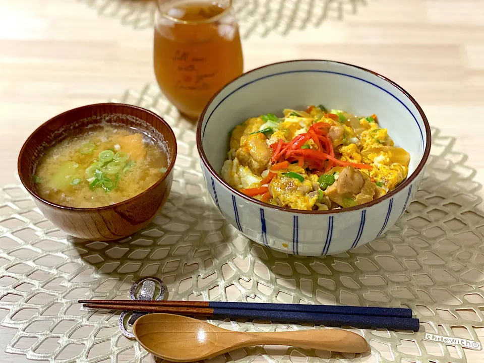 彩り親子丼|ひろさんとゆりさんさん