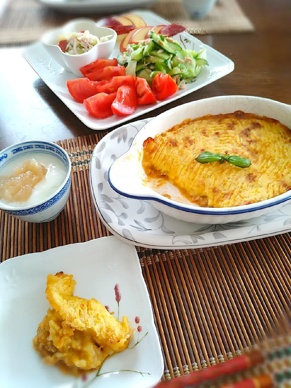 Snapdishの料理写真:朝ごはん🌄！|まめころさん