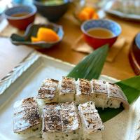 イチロッタさんの料理 太刀魚の棒寿司✨✨✨炙りバージョン❣️😆✨👍