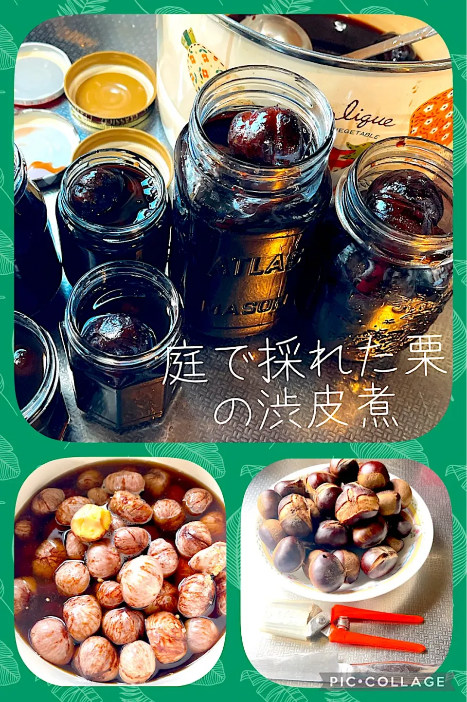 2021/10/10 庭で採れた栗の渋皮煮🌰完成|Blueberry🫐さん