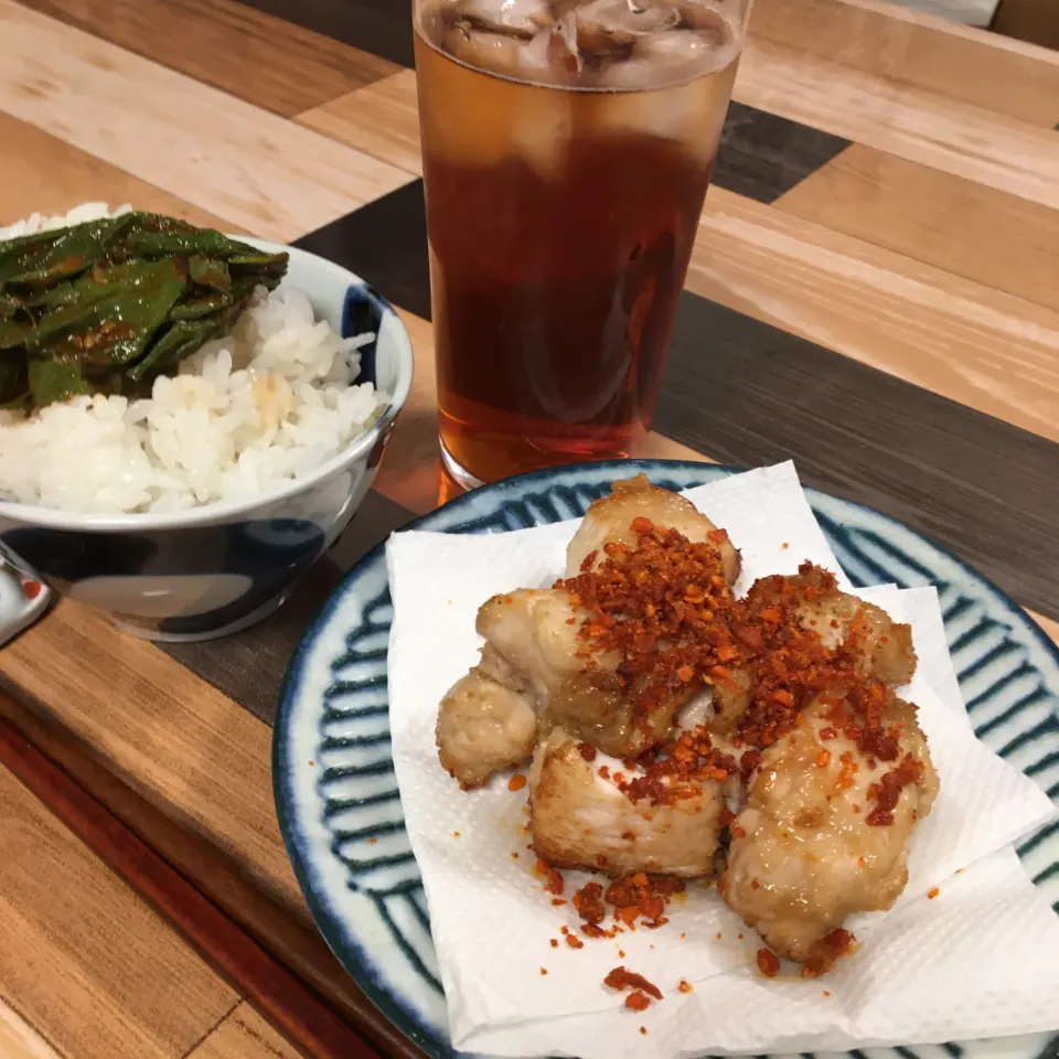 鶏胸肉の揚げ焼き中華クリスピーチキンシーズニングかけ|はるさん