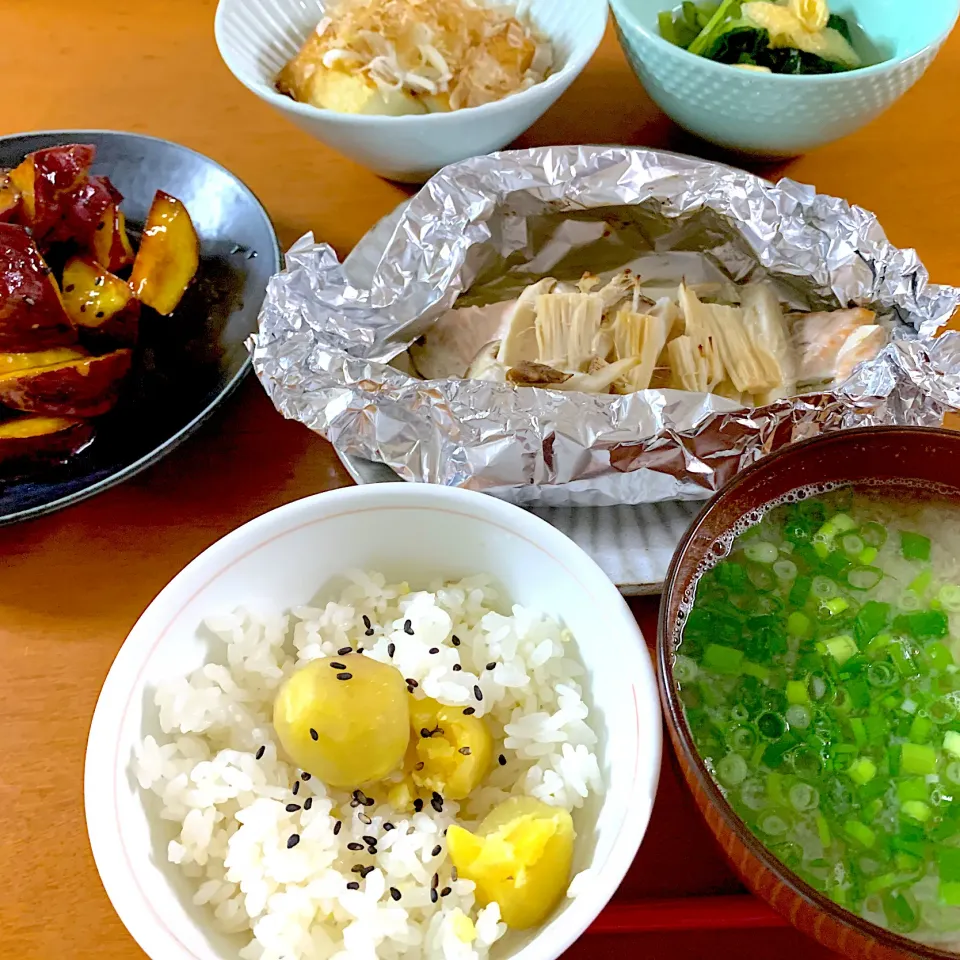 今年初　栗ご飯🌰|あっちゃんさん