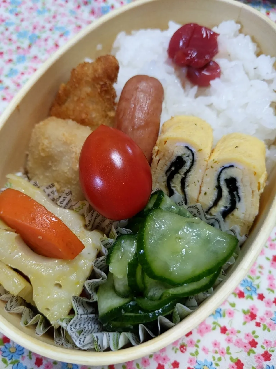 今日のお弁当|おてんば☆スマイルさん