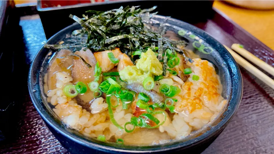 鰻の宅配釜飯をゴチに😁 出汁茶漬けがまいう(￣ー￣)|ジイジさん