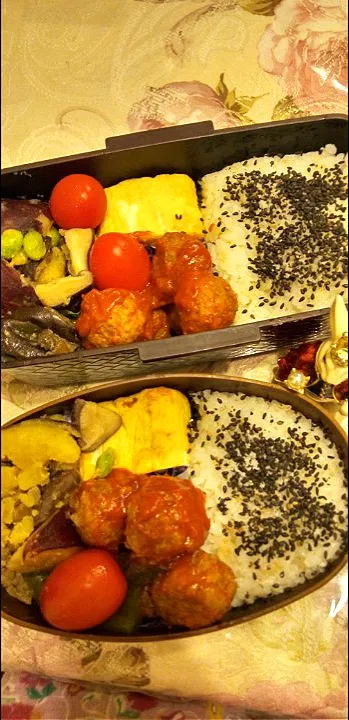 '21．10/11
本日のジジババ弁当🍱|たえさん