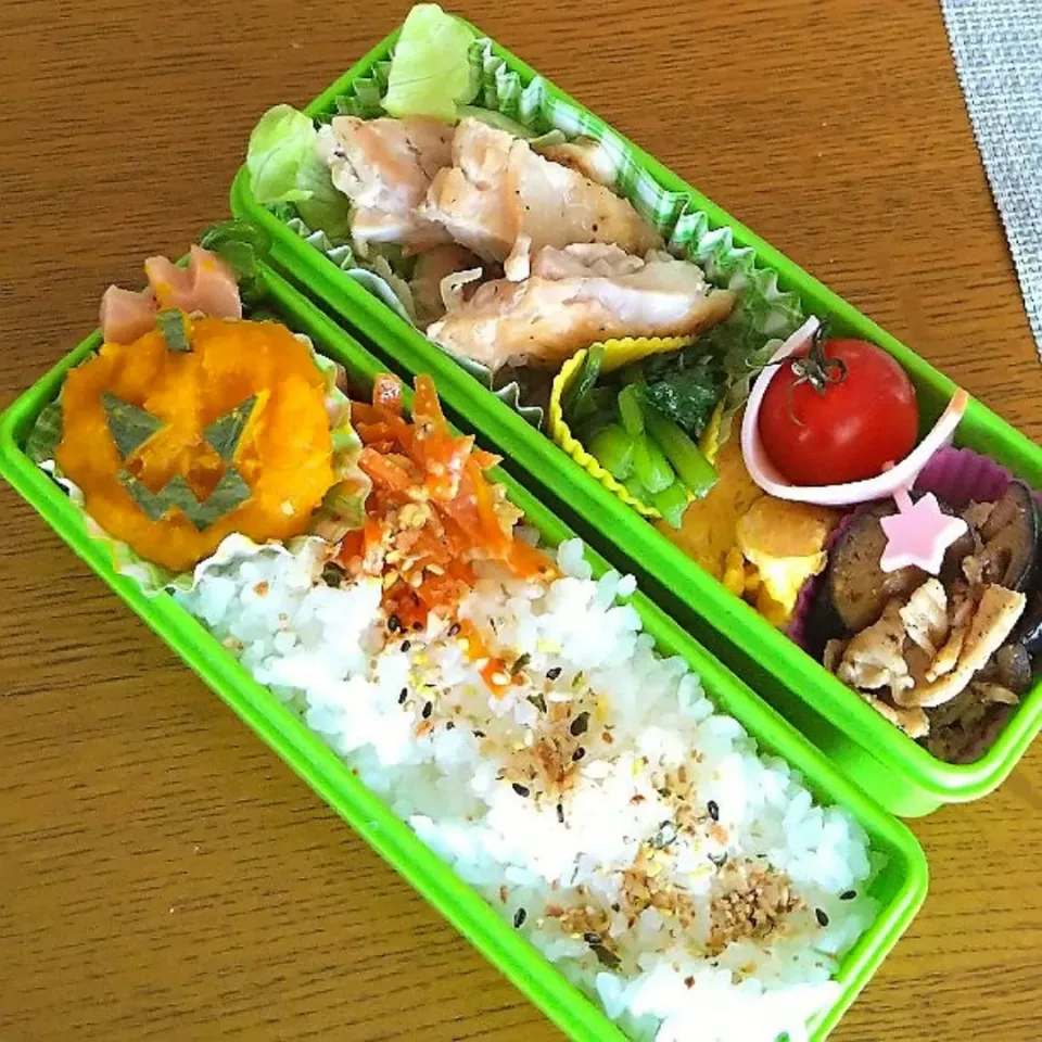 10/11 チキンソテーなお弁当🎃|Reikoさん