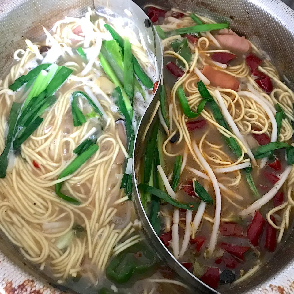 Snapdishの料理写真:火鍋ラーメン|純さん