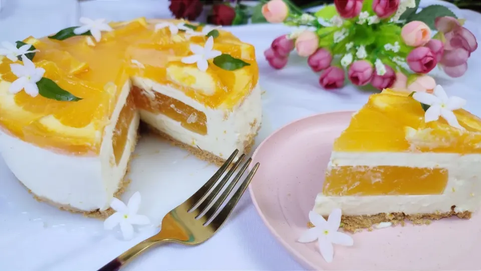 Orange Cheesecake|NariHomeさん