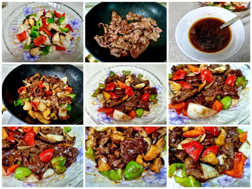 Snapdishの料理写真:酱爆牛肉 - stir-fried beef in oyster sauce|steven z.y.さん