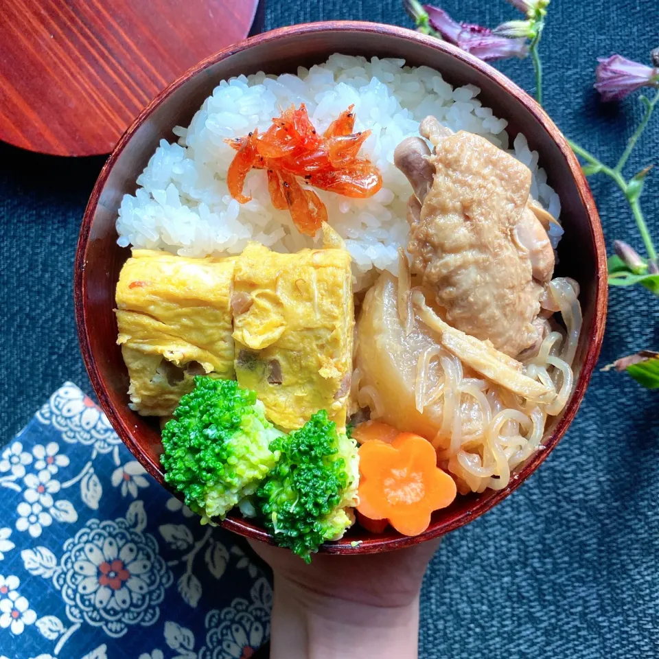 大根の煮物弁当|さおり🔰相互フォロー歓迎さん