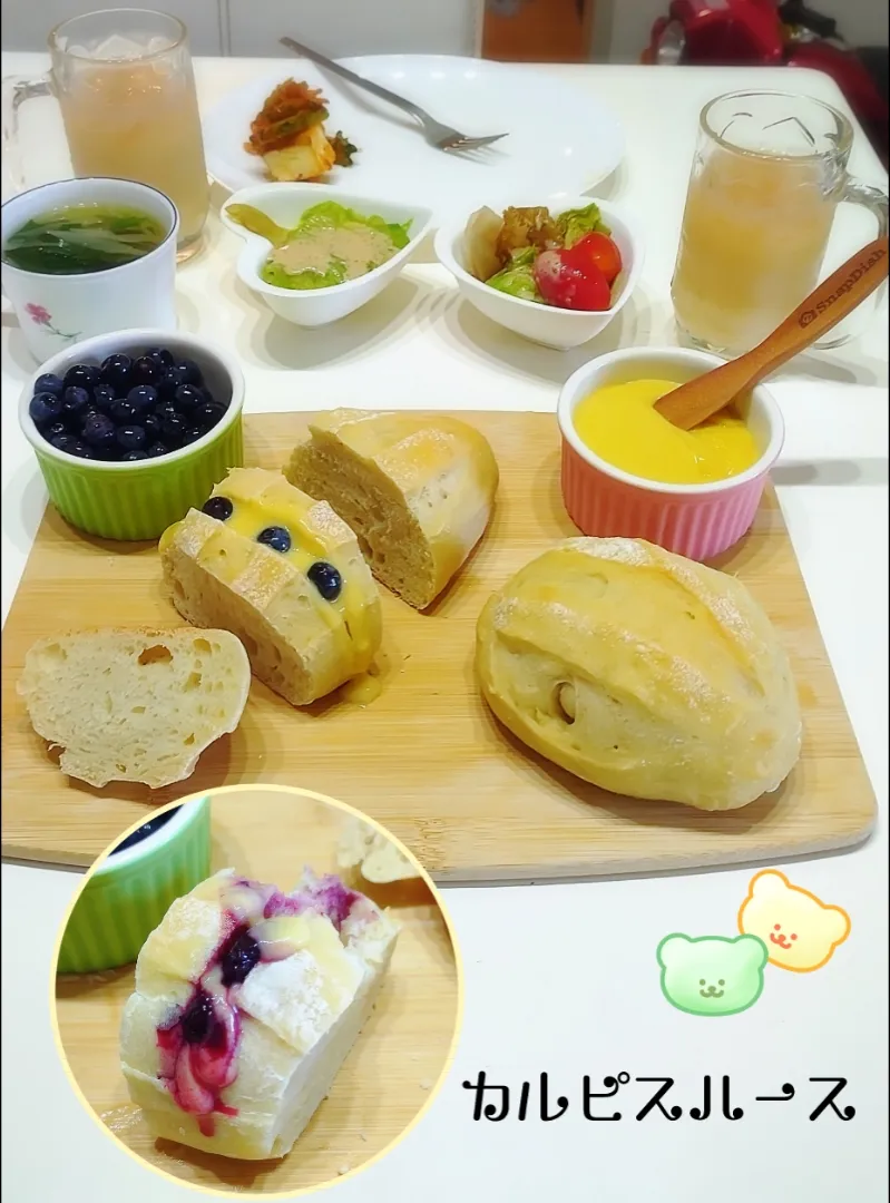 Snapdishの料理写真:山本真希さんの料理 カルピス入りミルクハース|みったんさん