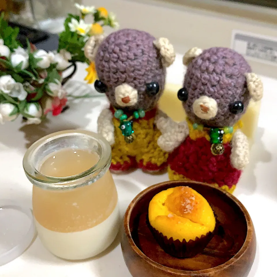 Snapdishの料理写真:食後のデザート(´∀｀*)|chagashiさん