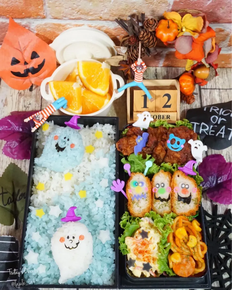 𝙷𝚊𝚕𝚕𝚘𝚠𝚎𝚎𝚗お弁当🎃|La-Jule Sa8さん