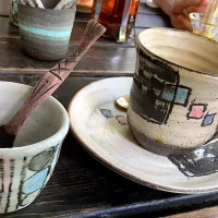 Snapdishの料理写真:コーヒーとデザート|秋丸憲和さん