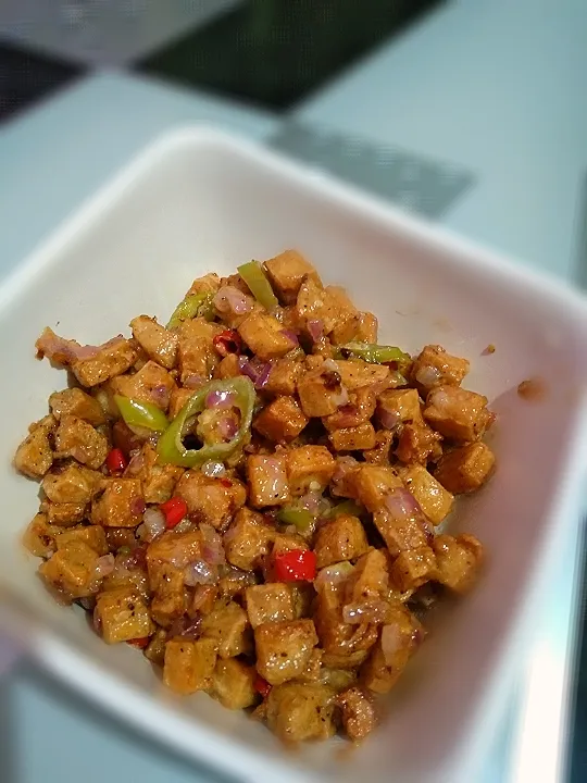 sisig tofu|Rica Elaineさん