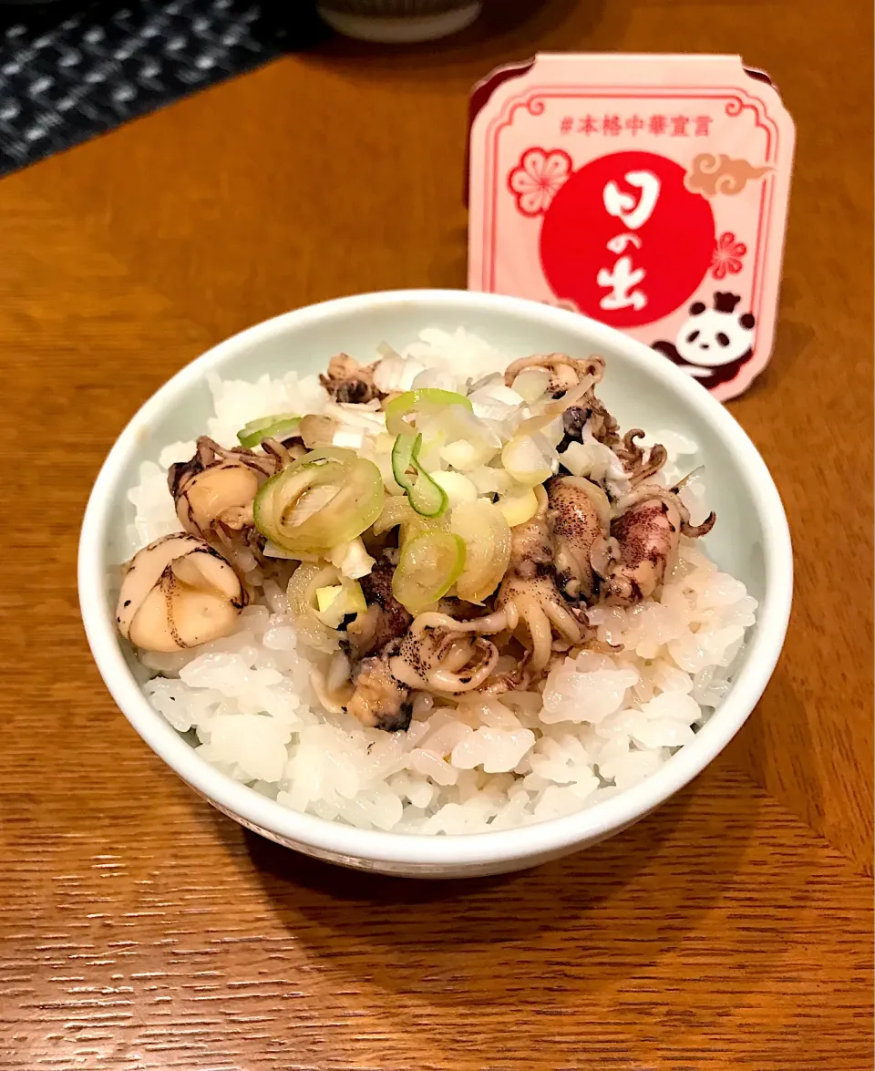 中華風ヒイカの煮付け丼|Emi Mikadoさん