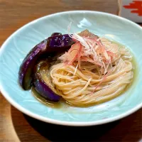 Snapdishの料理写真:なすそうめん