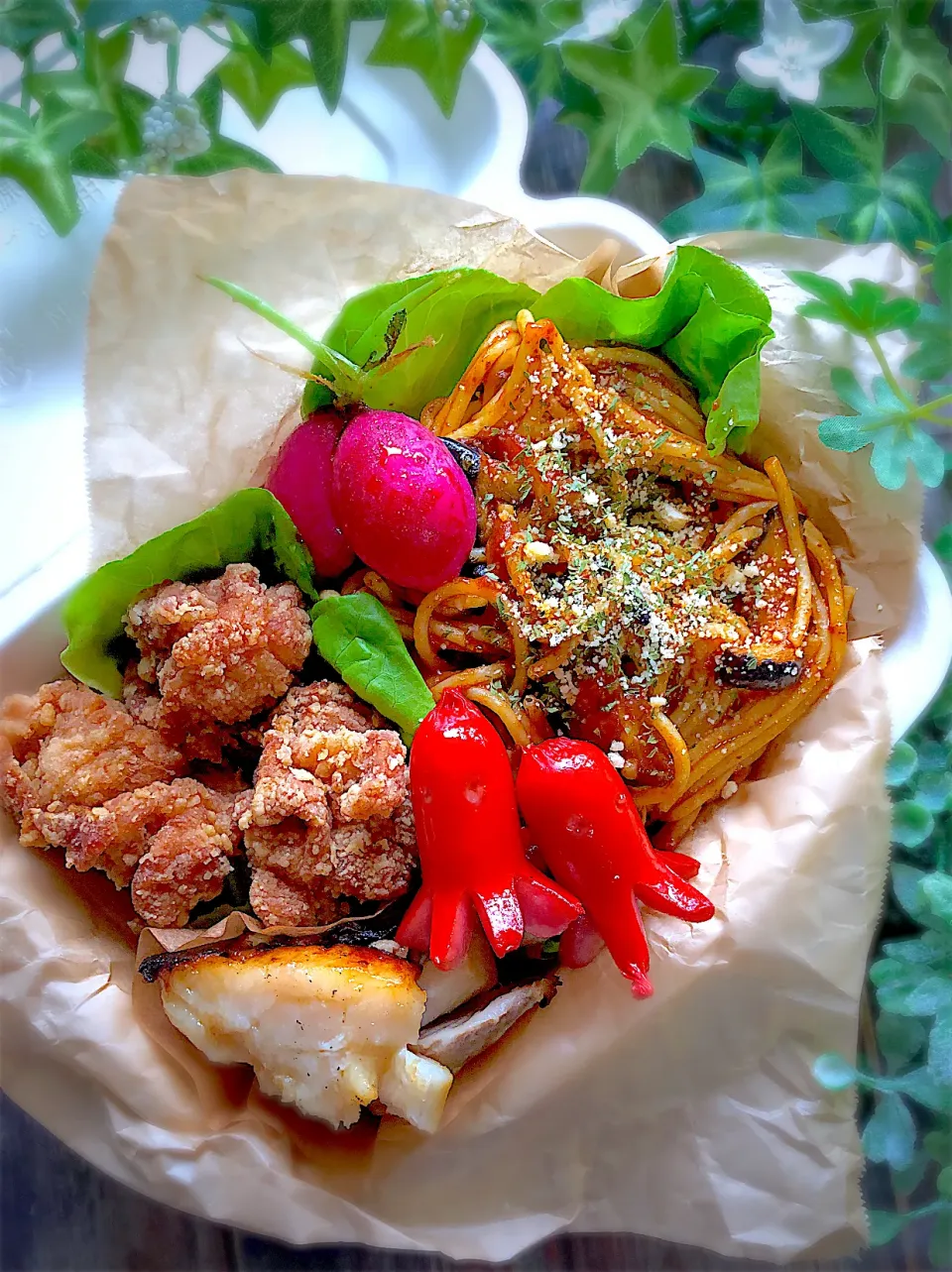 パスタ🍝でお弁当😊|みゆきさん