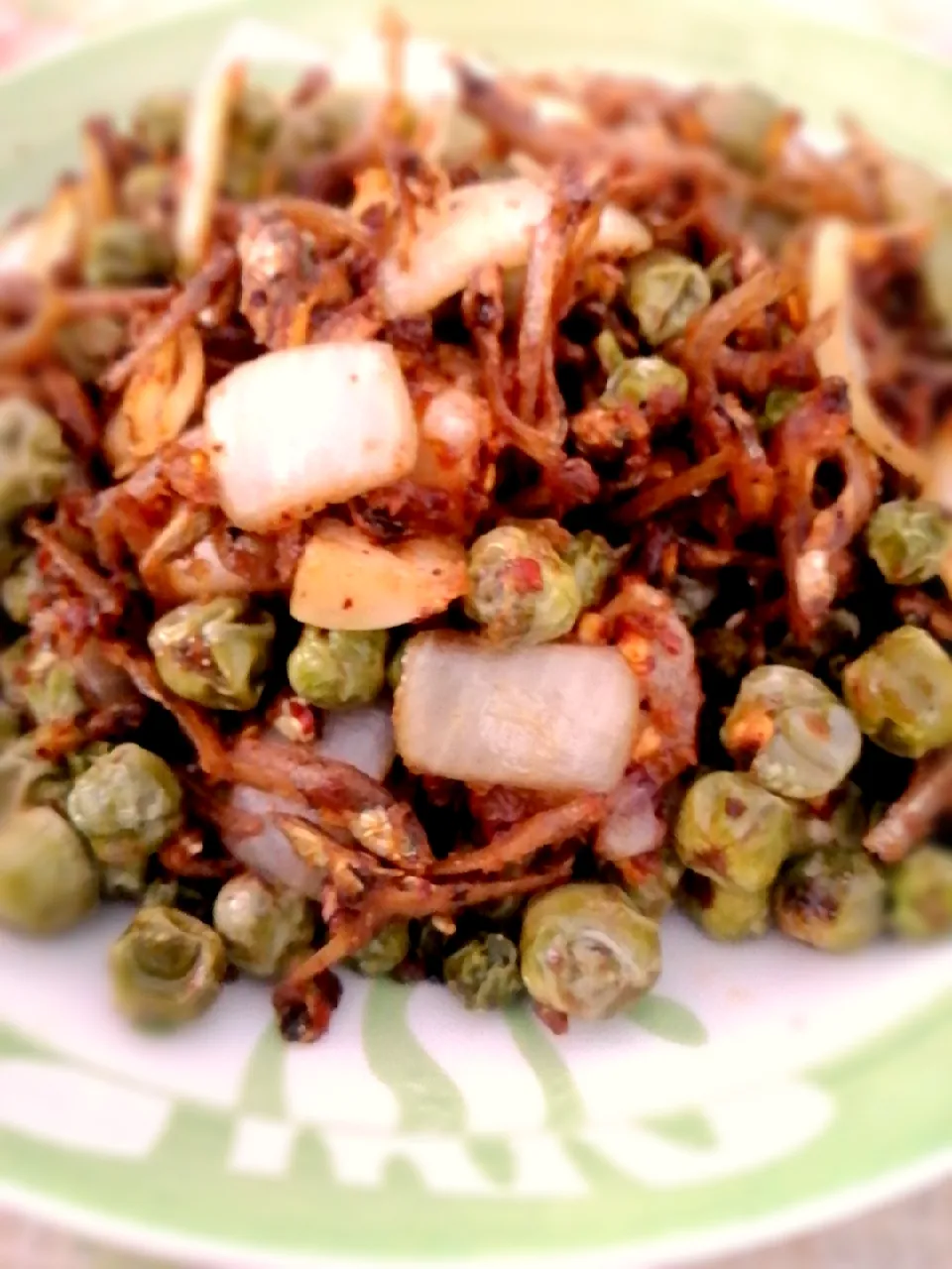 Terongpipit goreng ikan bilis|Sim LH Jennifferさん