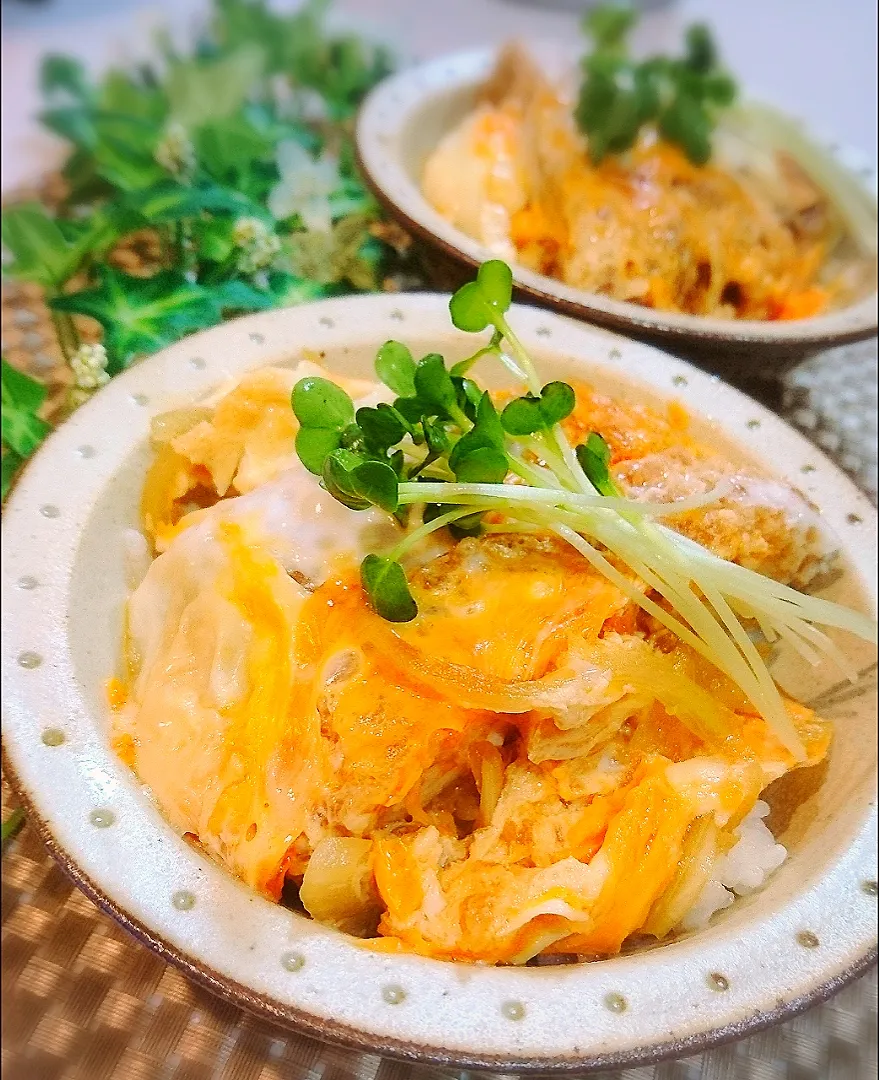 Snapdishの料理写真:チキンカツ丼|ポコさん