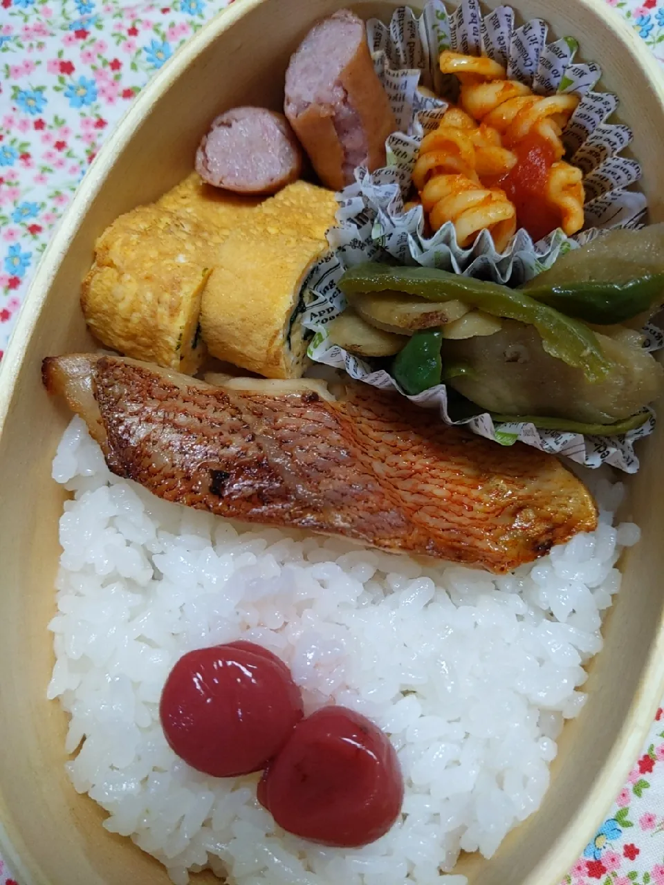 今日のお弁当|おてんば☆スマイルさん