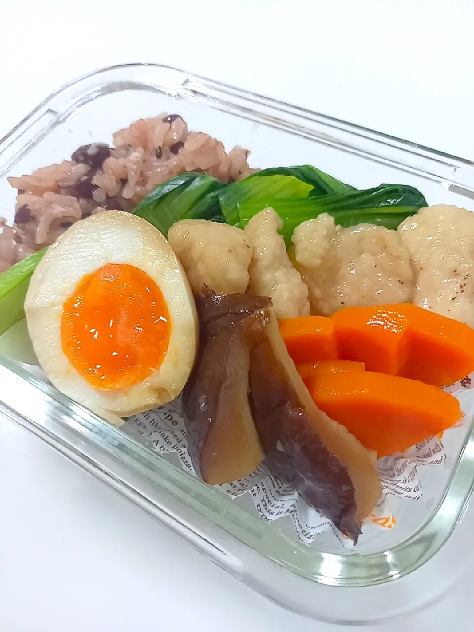 鶏むねの治部煮弁当|れりなりさん