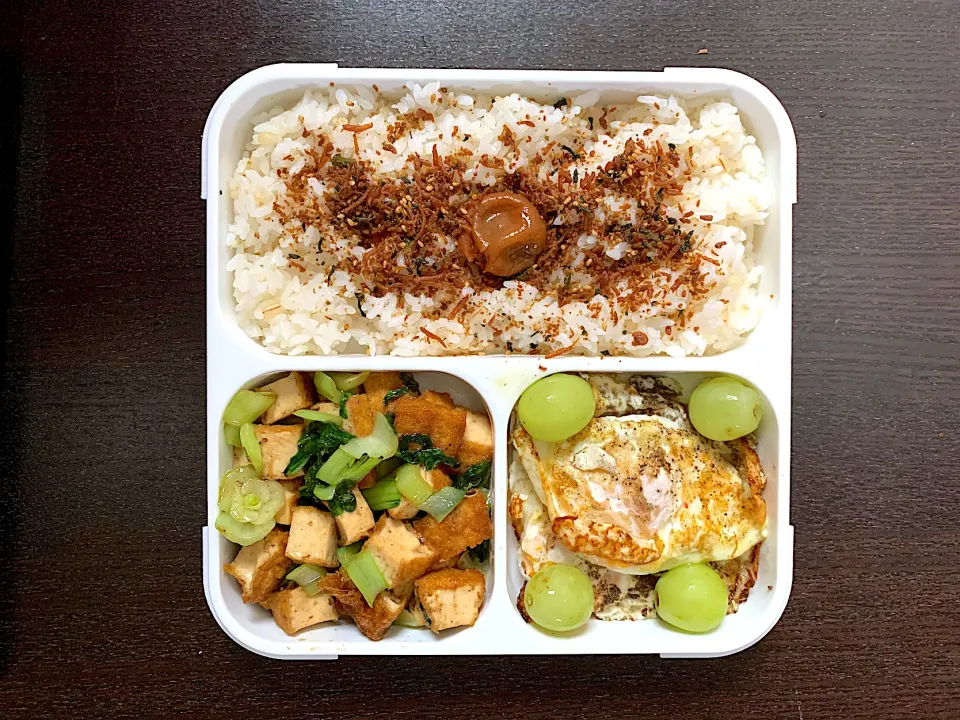 Oseng tahu, ceplok telor bento|yeni kartikasariさん