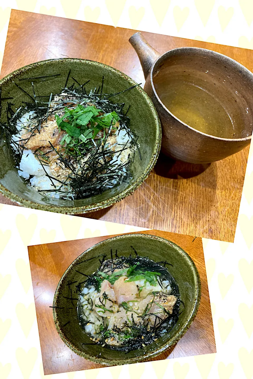 友人釣果晩ご飯の〆は　鯛茶漬け🐟|sakuramochiさん