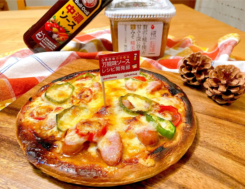 万能味ソース ピザ🍕|プーティさん