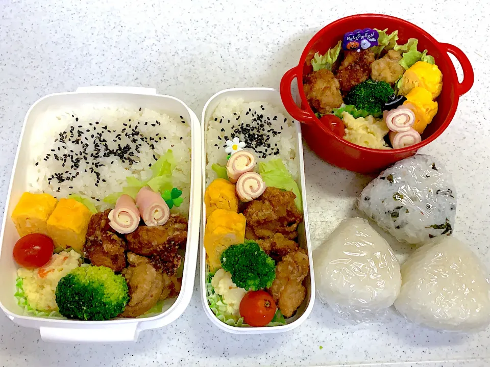 Snapdishの料理写真:10月15日お弁当🍱|もぐぷーさん