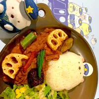 Snapdishの料理写真:しろくまカレー|おにへさん