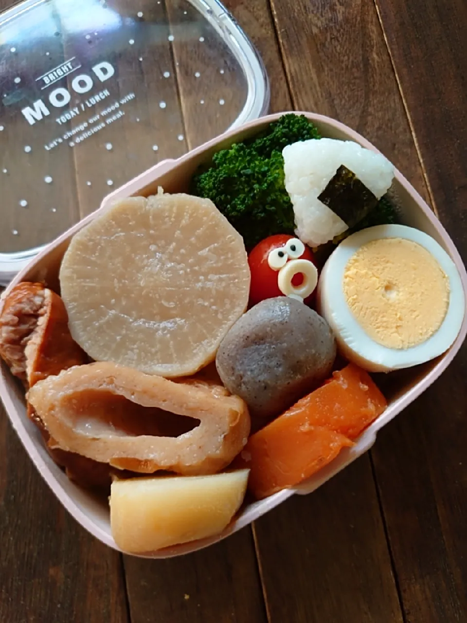 漢の…長女用🍱白飯にも合う🍢おでん弁当|ᵏᵒᵘさん