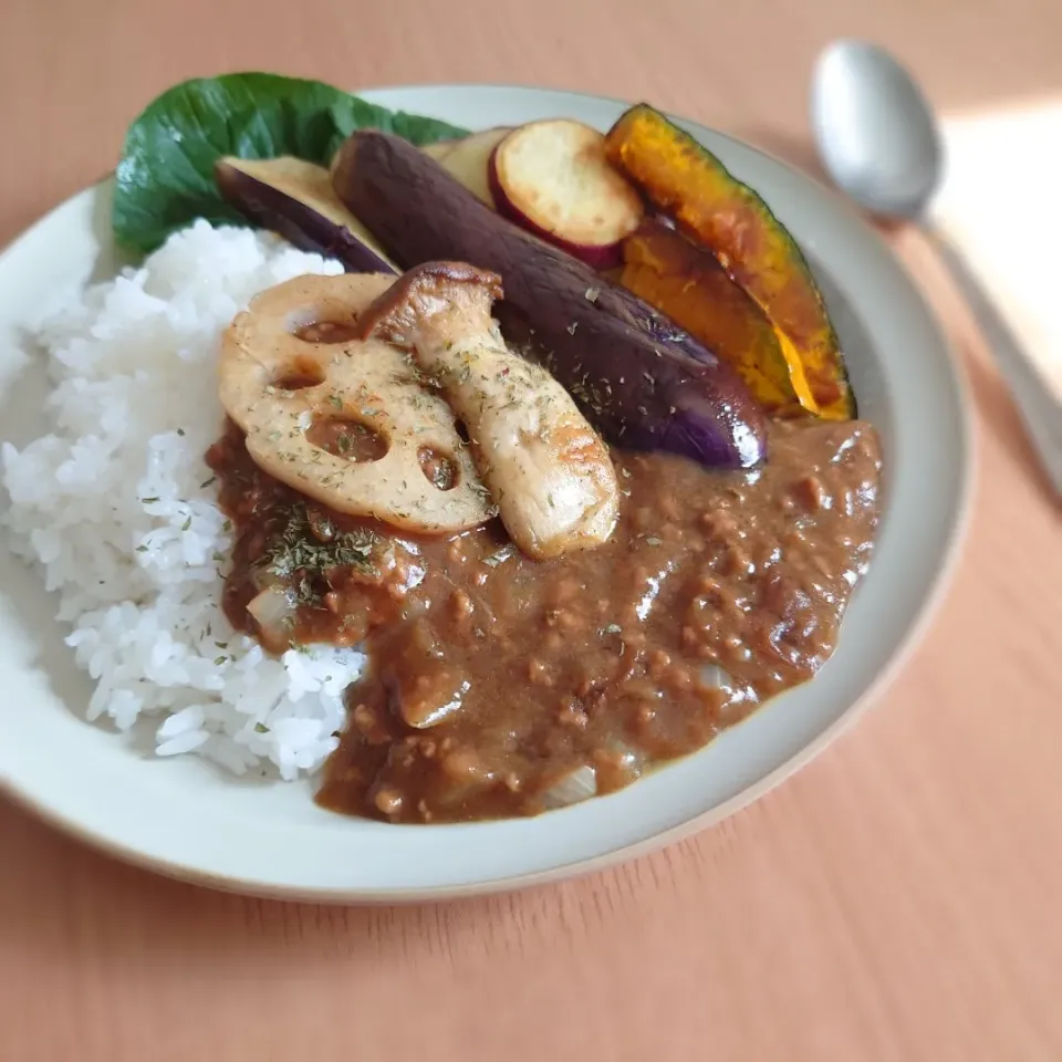 【昼ごはん】
秋野菜カレー|Rie*さん