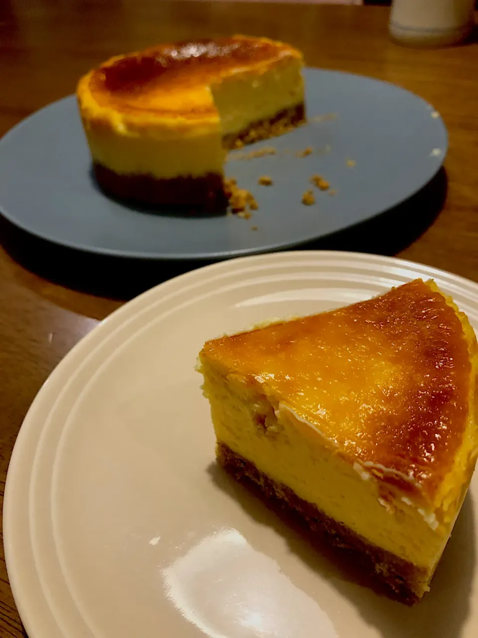 クリームチーズ1箱でニューヨークチーズケーキ|メガネ食堂さん