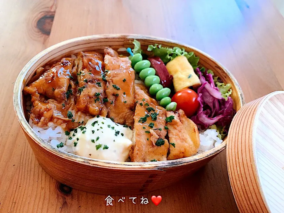 チキン南蛮弁当❤️|あっちゃんさん