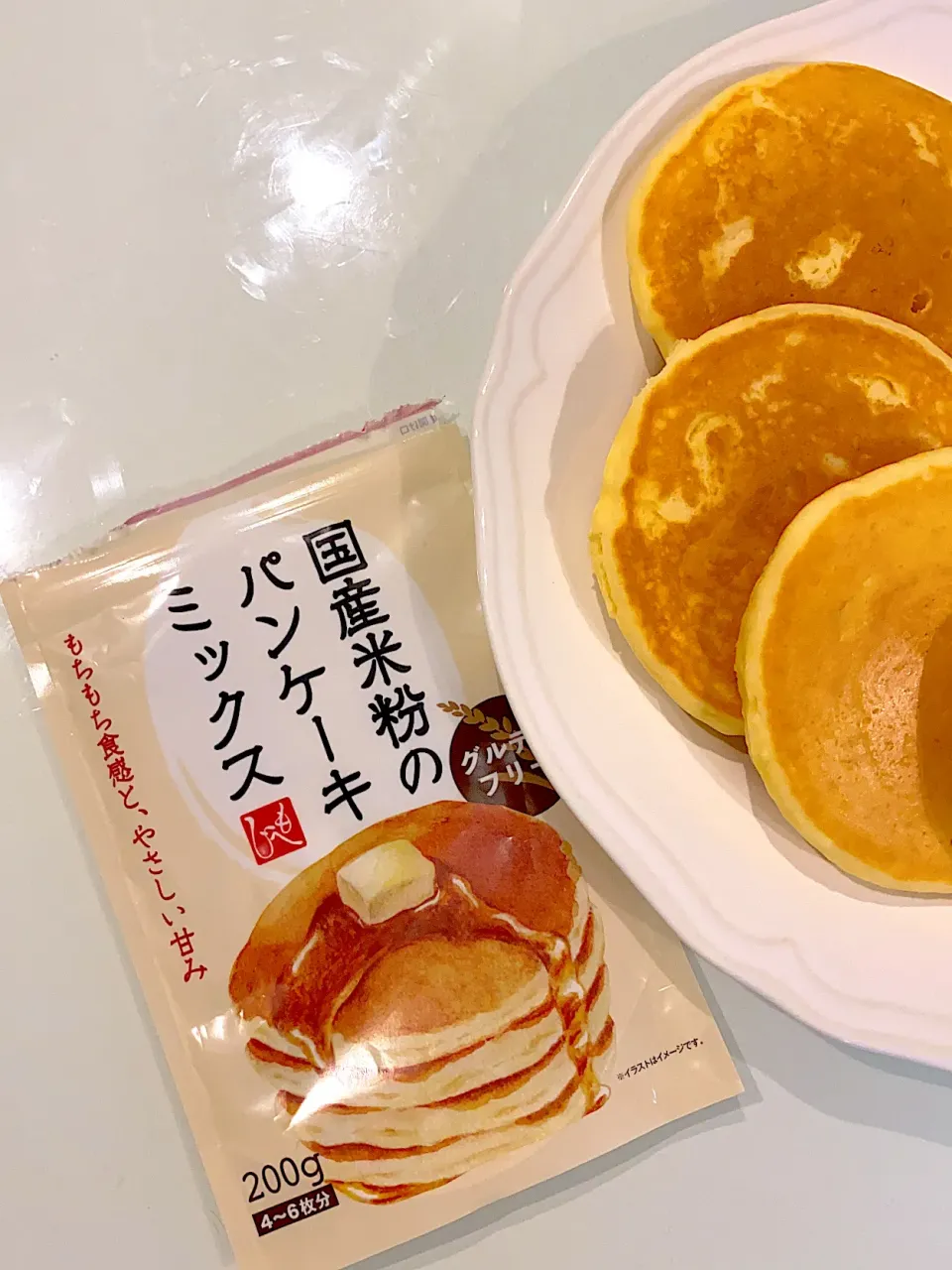 米粉パンケーキ🥞|okazuさん