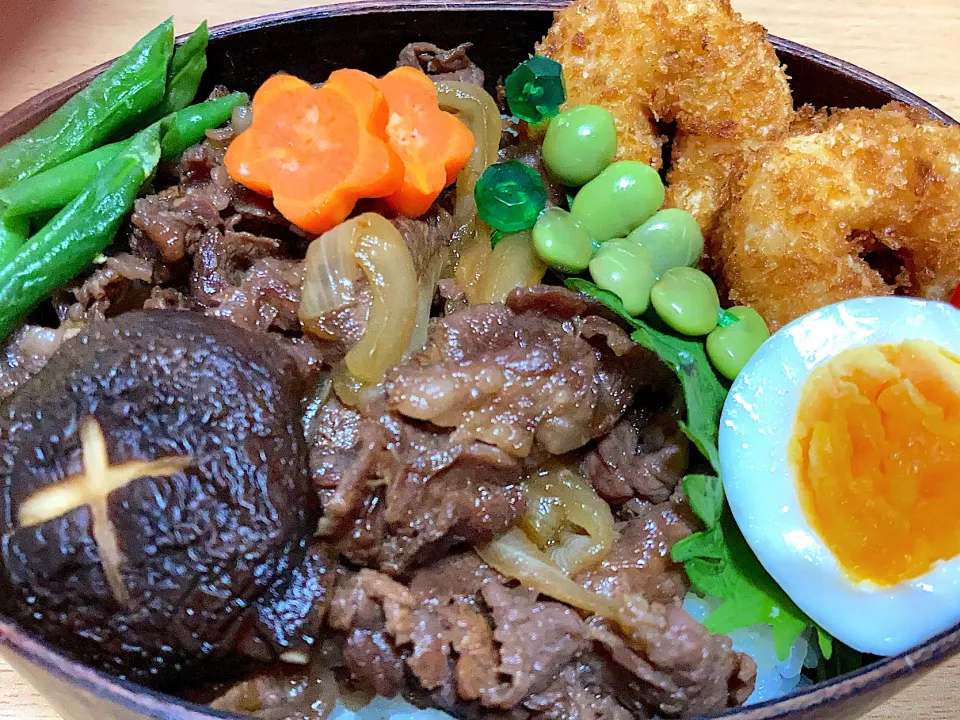 牛肉のしぐれ煮弁当|ちかちかさん