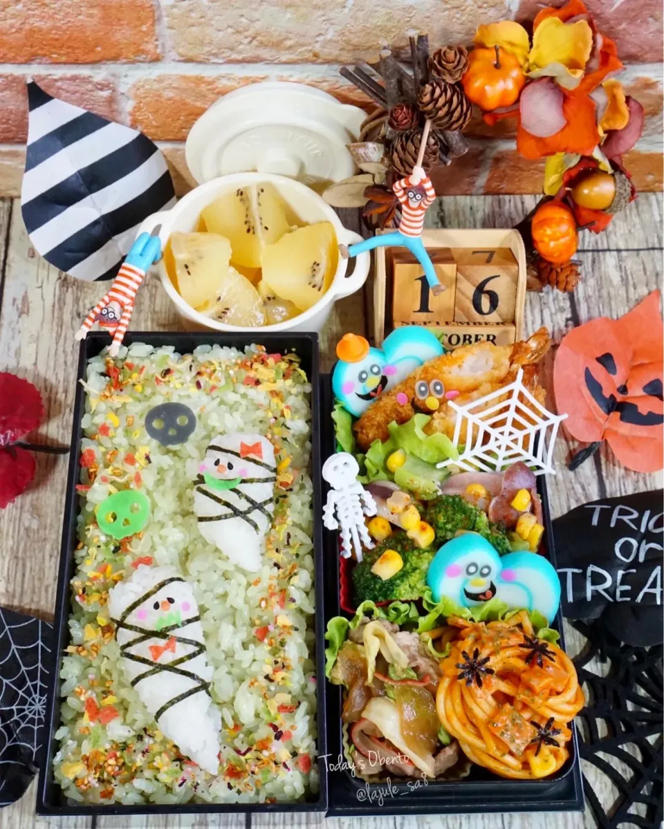 𝙷𝚊𝚕𝚕𝚘𝚠𝚎𝚎𝚗お弁当🎃|La-Jule Sa8さん