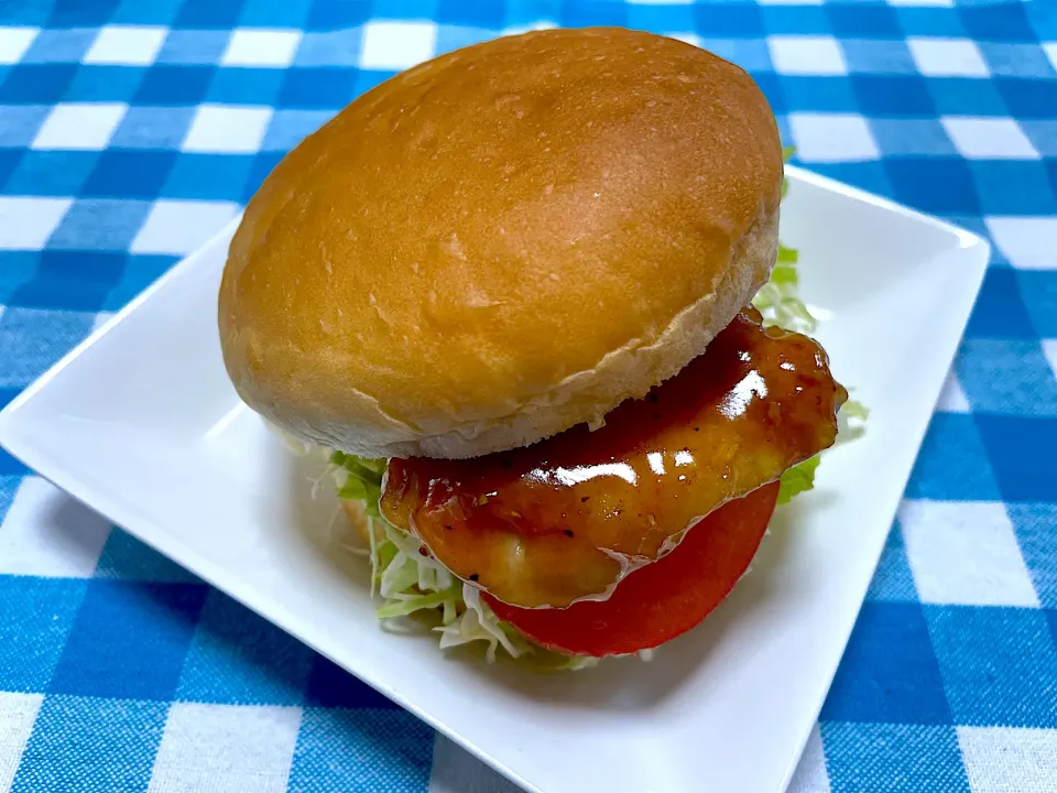 チキン照り焼きバーガー|jackybeanさん