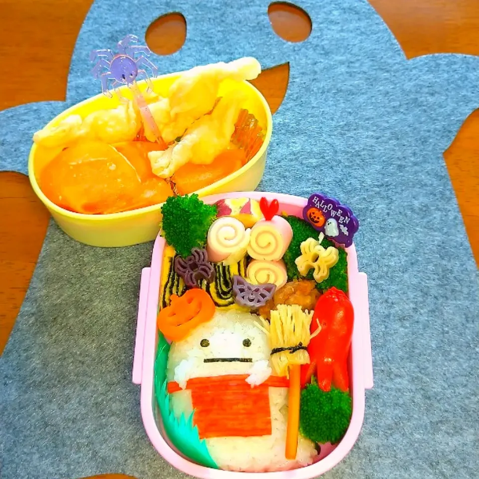 ハロウィン🎃👻運動会弁当|とししいたけさん