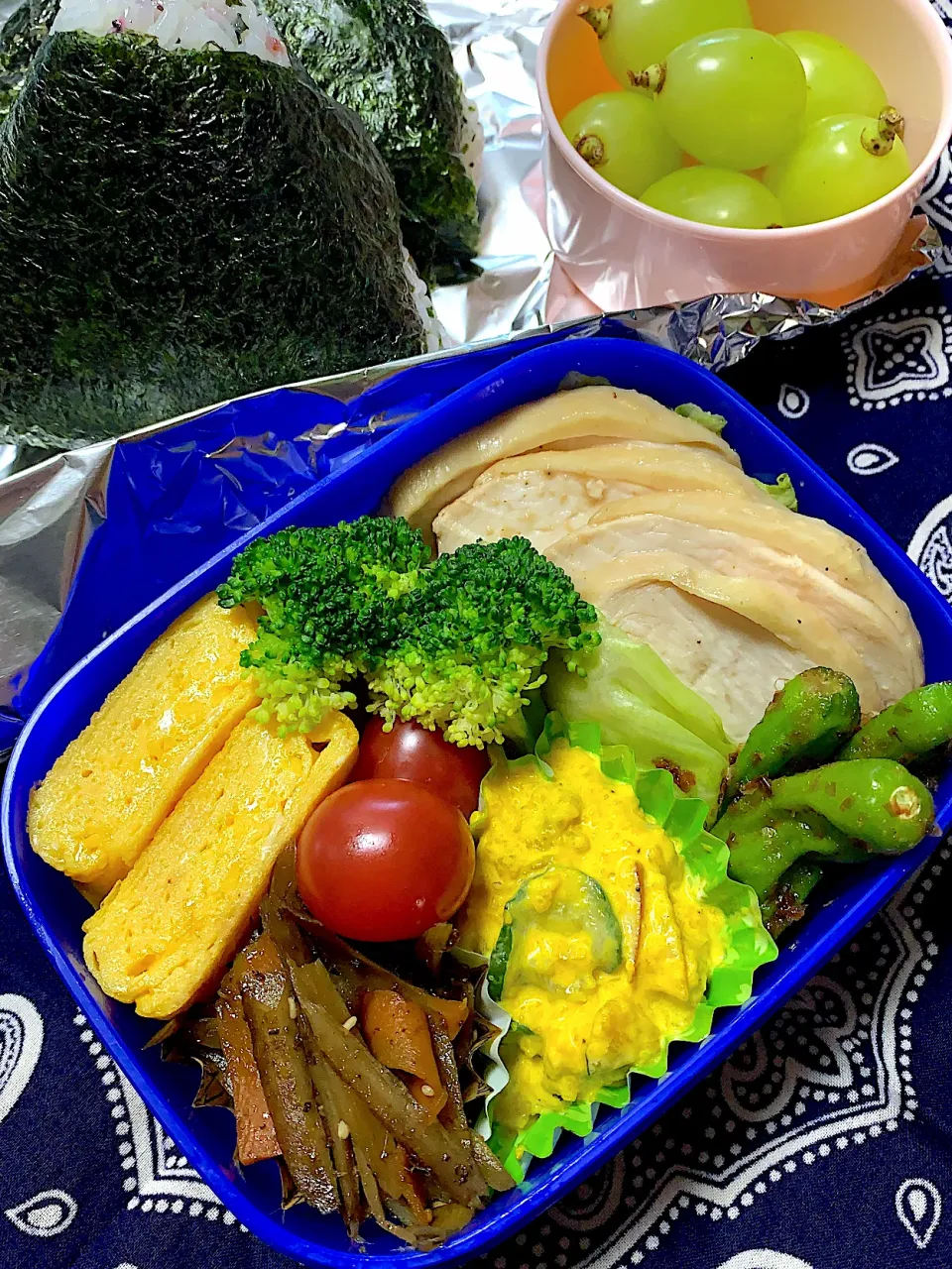 鶏チャーシューお弁当🍙|イタパセさん