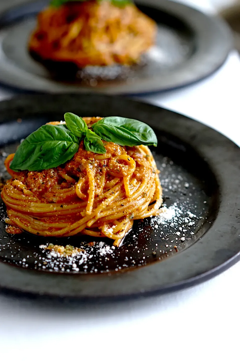 ミックスナッツのトマトソースパスタ🍝|てつやさん