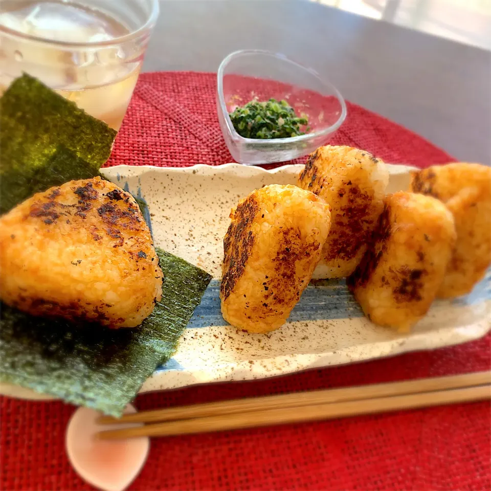 焼きおにぎりランチ|chicaocafeさん