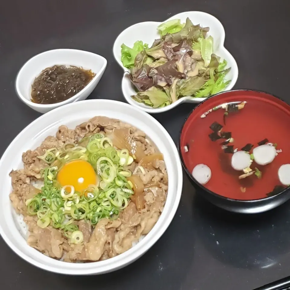 葱玉牛丼|Yukiさん