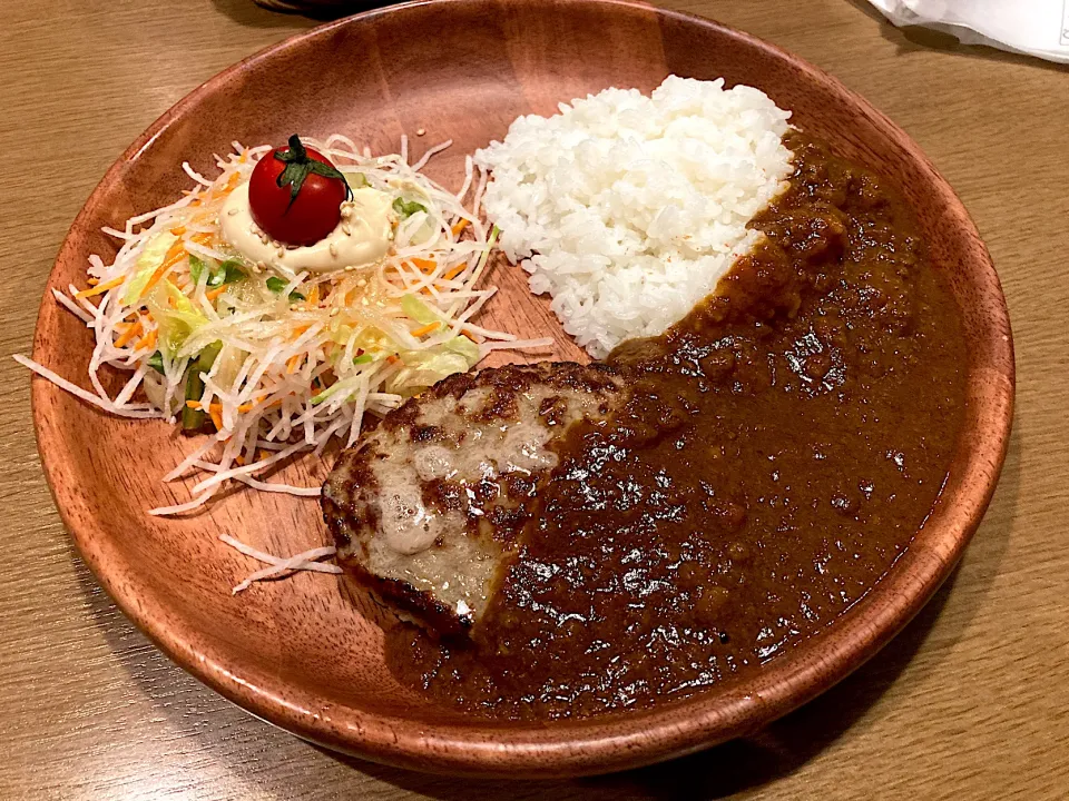 カレーバーグディッシュ|はっちぃさん