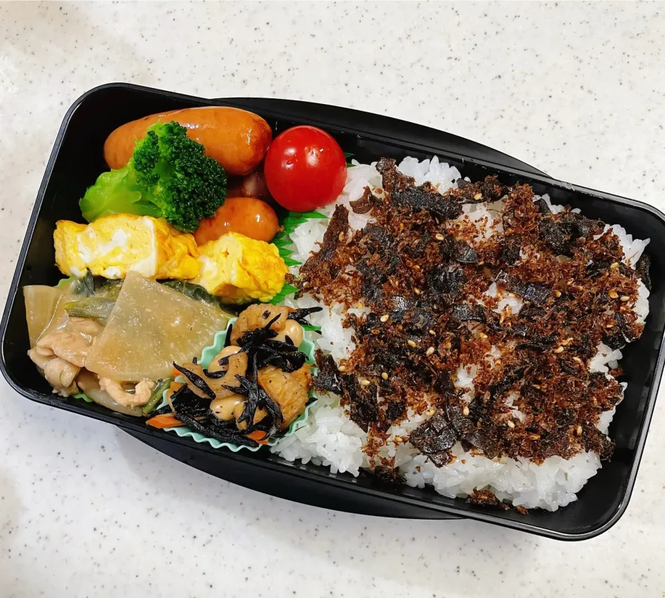 Snapdishの料理写真:今日の息子模試弁当♪2021.10.17|ぐぅさん