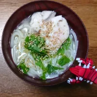 Snapdishの料理写真:鶏塩うどん|きんきんさん