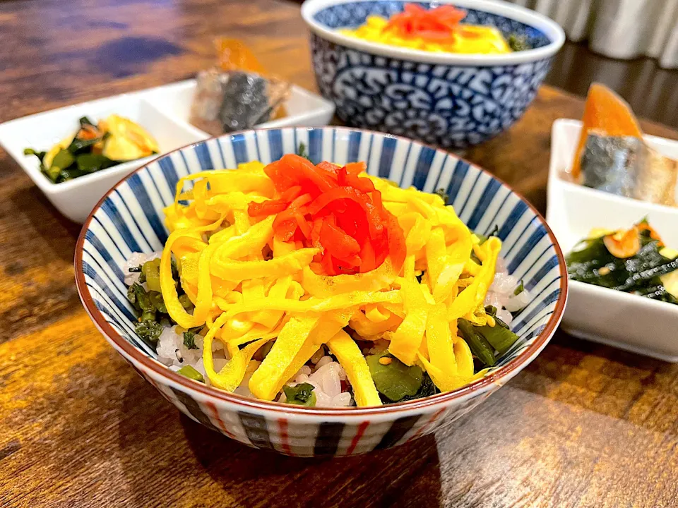 かぴかぴさんの料理 阿蘇高菜ご飯🍚✨|ヨッチャンさん