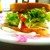 Bread sandwich|Resepi Ibu Hanaさん